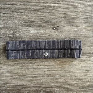lululemon athletica Black and Gray Sweeper Accessory